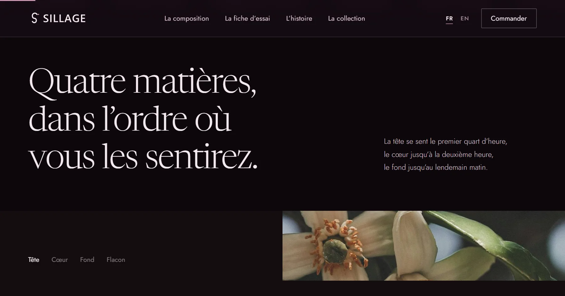 Démo Sillage, la formule